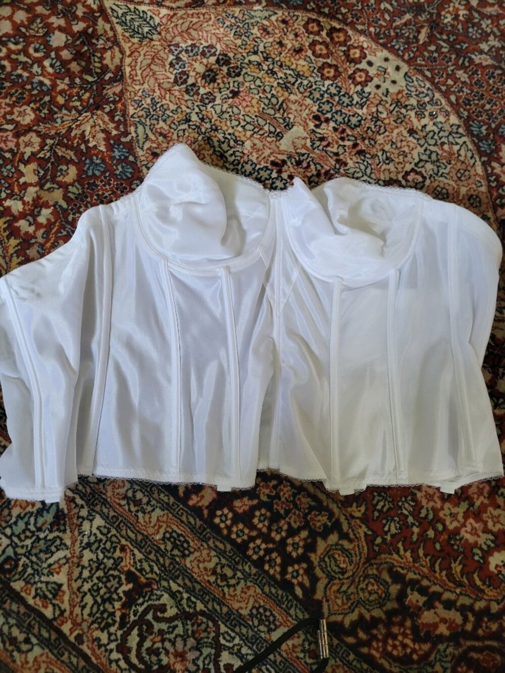 Dominique Intimate Apparel White Strapless Bustier or Corset NWOT Size 44C - Picture 3 of 6